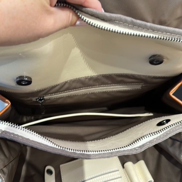 BRAND NEW Cluci knapsack in cream and camel colours. - Picture 5 of 8